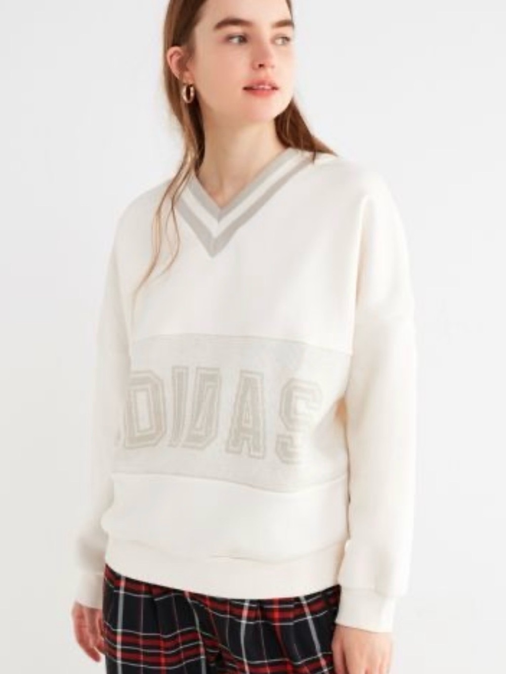 Adidas Originals | Adibreak Spellout Logo Pullover Sweatshirt